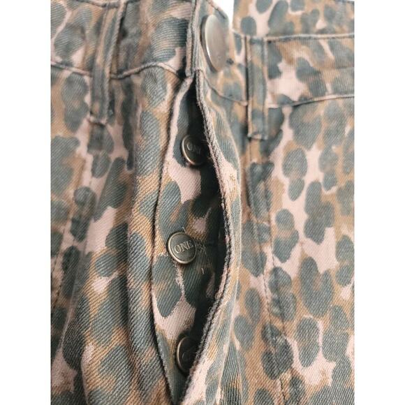 Free People One Teaspoon Printed Sinners Jeans Sz 26 Harem Barrel Leopard Print - Picture 6 of 15
